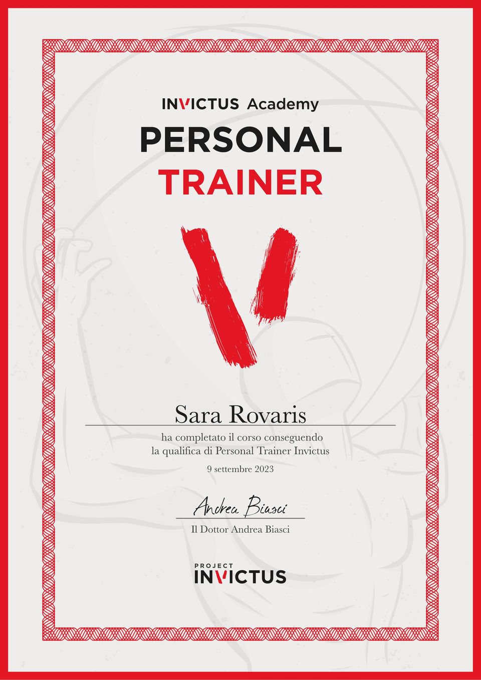Qualifica Personal Trainer Invictus Academy